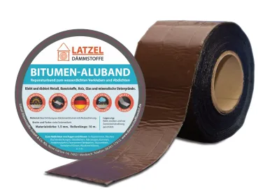 Bitumen Aluband 50 mm x 10 m Braun