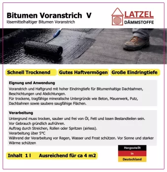 Bitumen Voranstrich V lösemittelhaltig