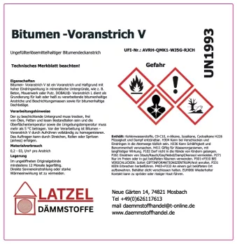 Bitumen Voranstrich V
