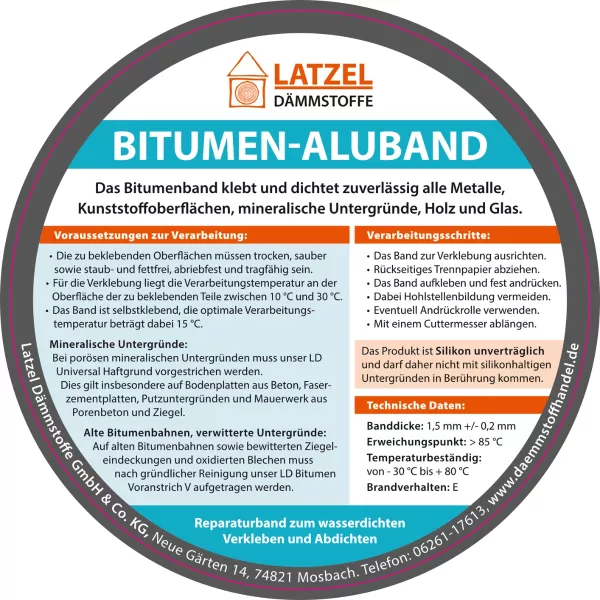 Bitumen Aluband 50 mm