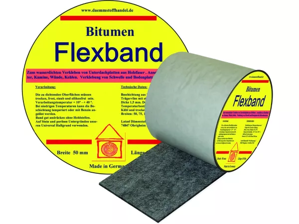Bitumen Flex Dichtband 250 mm Rolle 10 m