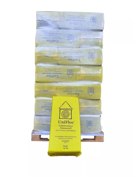 Unifloc Zellulosedämmung 15 kg Sack
