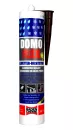 DOMOFLEX Dichtstoff Schwarz – Silikonalternative , haftet auch auf feuchtem Untergrund