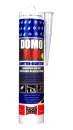 DOMOFLEX Dichtstoff Transparent – Silikonalternative , haftet auf feuchtem Untergrund